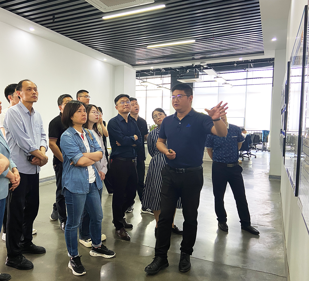 聚焦精益研发 加速提质增效|多家企业代表团走进驰诚BG视讯,BB电子官方网站首页,BBIN官方网站登录参访交流